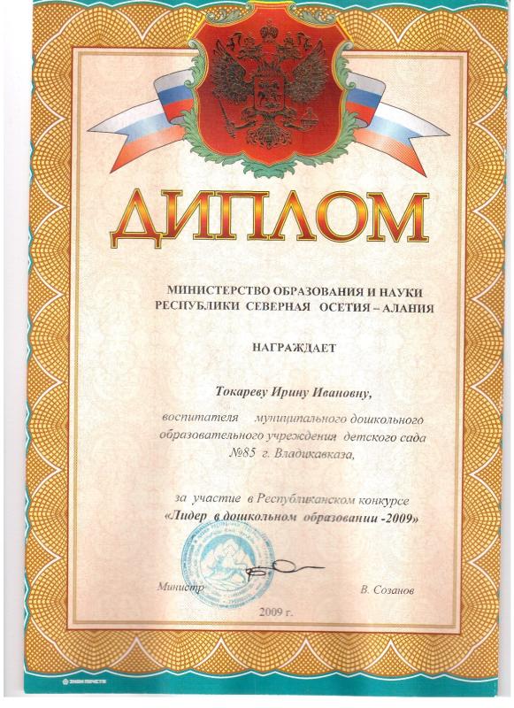 Диплом Токарева